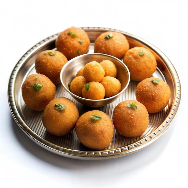 Delicious laddu or tasty bonda