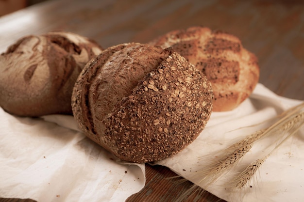 delicious natural aesthetic baked bread