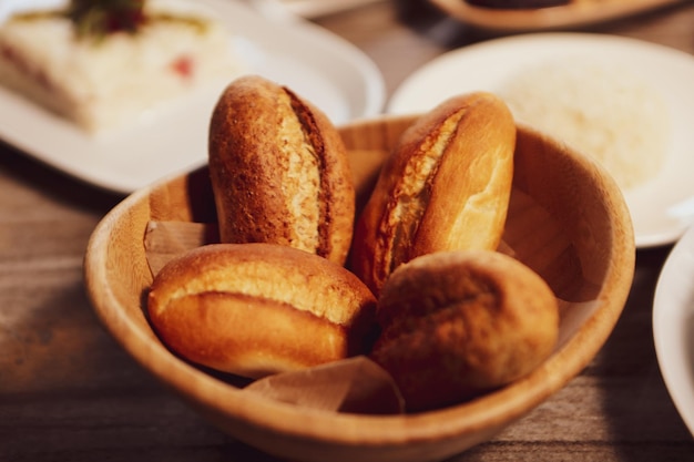 delicious natural aesthetic baked bread