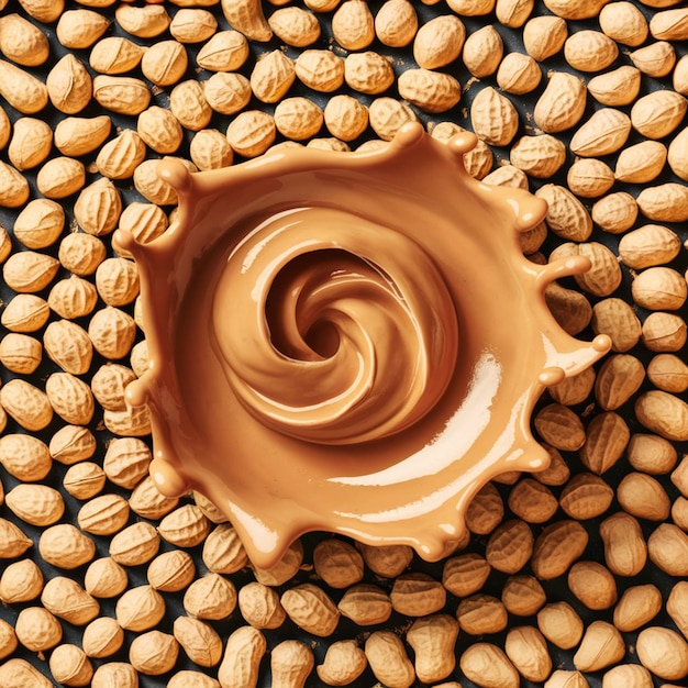 Delicious Peanut butter and peanut splash