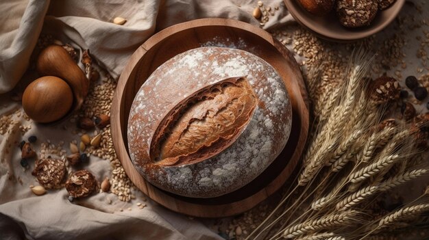 Delicious sourdough bread