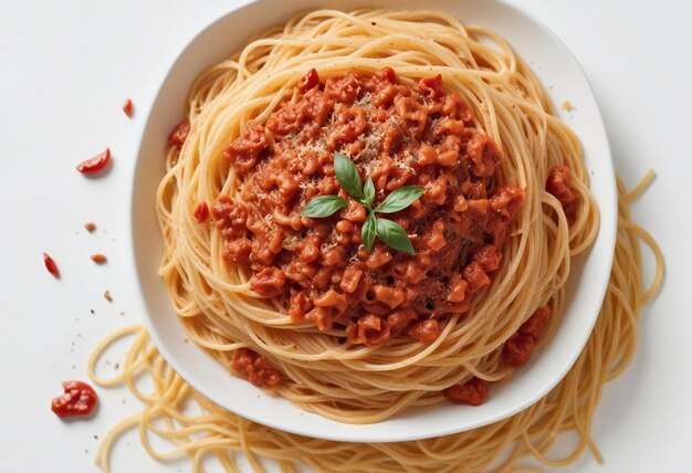 Delicious Spaghetti Arrabbiata with Red Chili Flakes