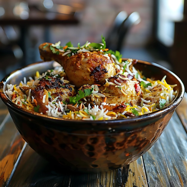 Delicious Spicy indian hyderbadi Biryani image