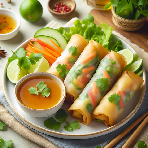 Delicious Spring Rolls