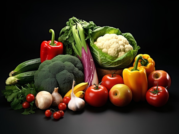 Delicious Vegetables With Transparent Background