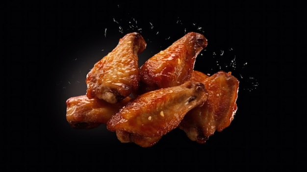 Deliciously Glazed Chicken Wings