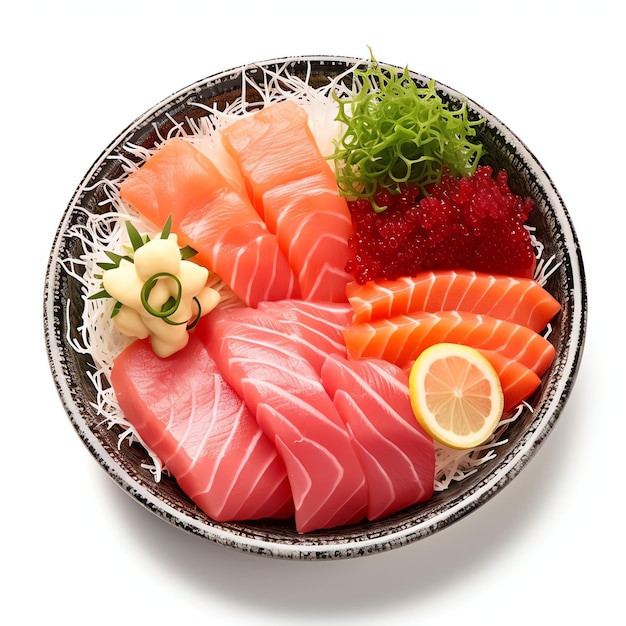 Delicius Sashimi Combo Fresh with seasoning Japanese Seafood