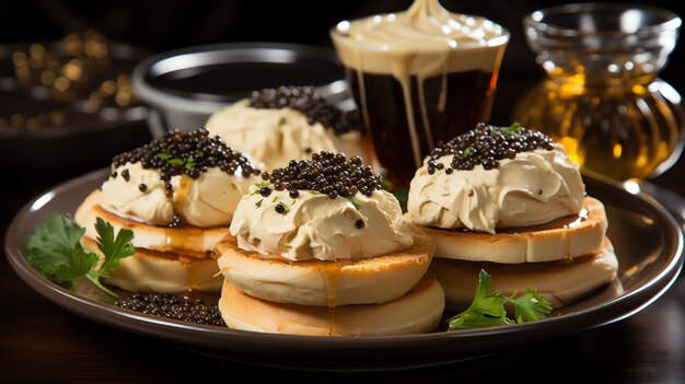 Delight in the unparalleled luxury of caviar