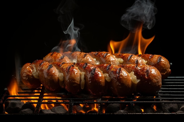 Delightful grilled chicken on a white plate perfect for a bbq meal