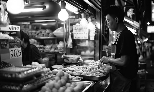 Delightful Traditional Chinese Desserts in a Cozy Shop Setting