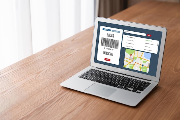 Delivery tracking system for ecommerce and modish online business