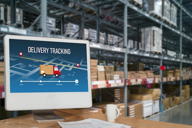 Photo delivery tracking system for ecommerce and modish online business