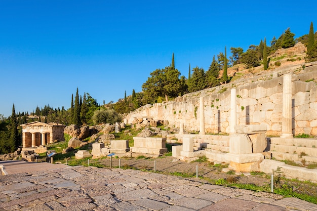 Delphi ancient sanctuary, Greece