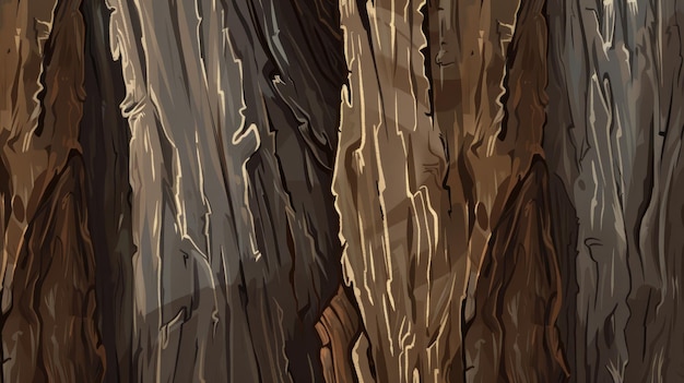 Delve into the organic details of tree bark transformed into an alpha brush for artistic