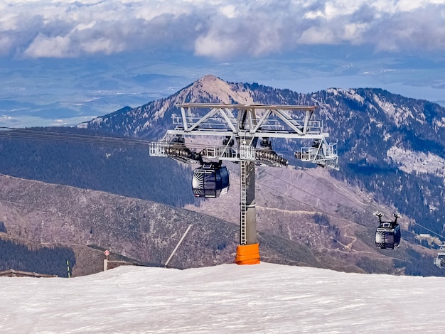 Demanovskaya Valley Mount Chopok Cable car departure station