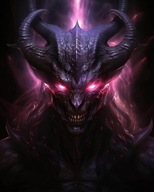 Demon devil background