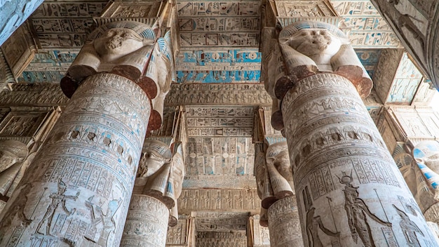 Dendera temple or Temple of Hathor Egypt Dendera Denderah is a small town in Egypt