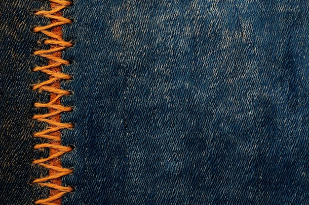 Photo denim texture background ideal for fashion textile and design projects