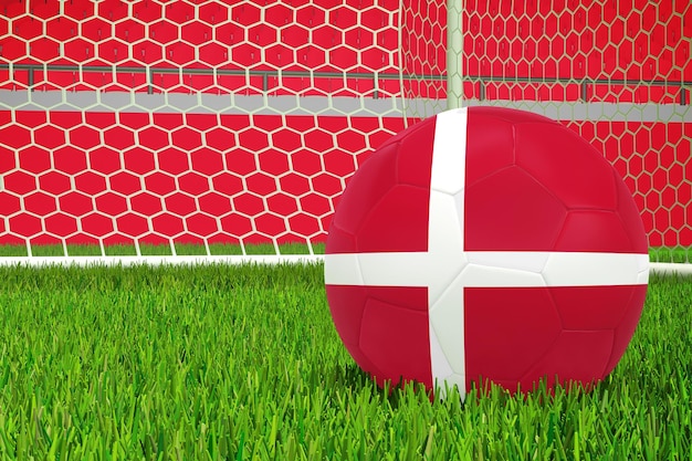 Denmark Flag In Stadium