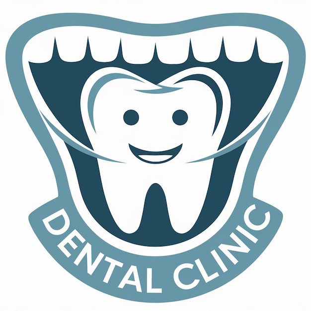 a dental dental logo that says dental dental clinic