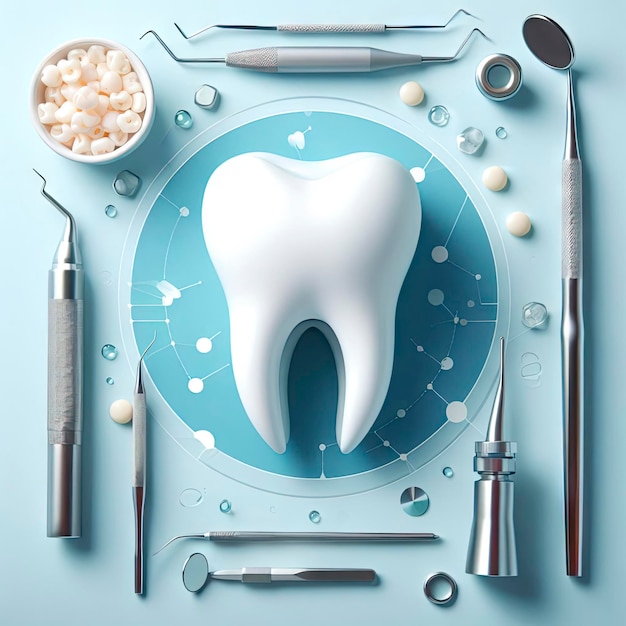 dental disease prevention concept ai generative