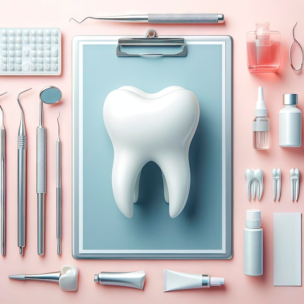 dental disease prevention concept ai generative