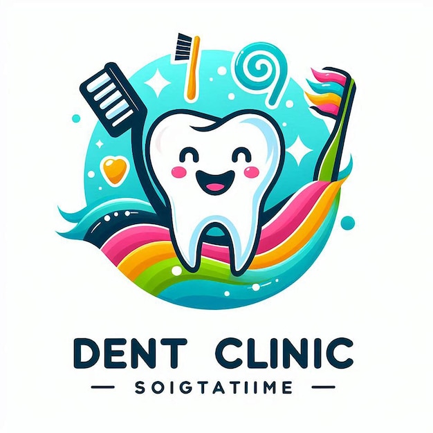 dental logo design concept