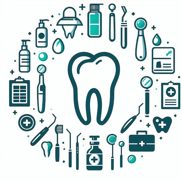 A dental logo design