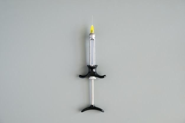 Dentistry medical tools syringe