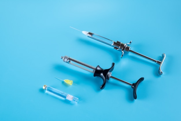 Dentistry medical tools syringe