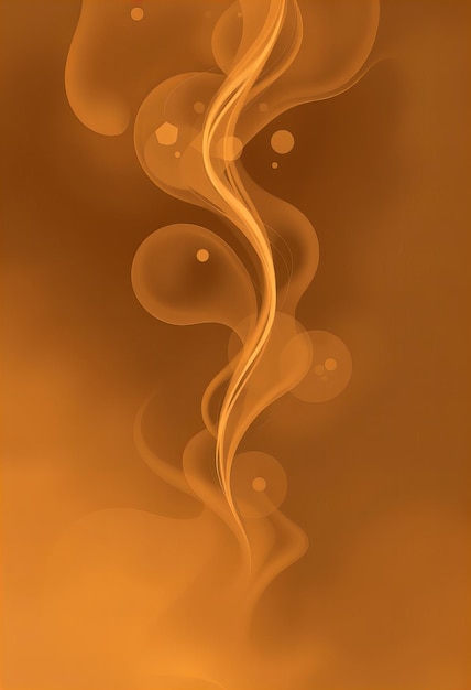 Photo depicting abstract painting of coffee steam