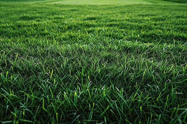 Depicting a green grass texture background seamless pattern of lush green lawn for golf course or s