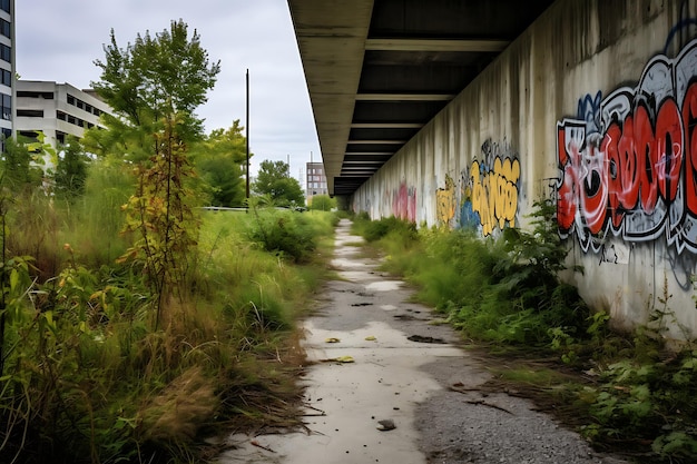 Dequindre cut urban trail photography