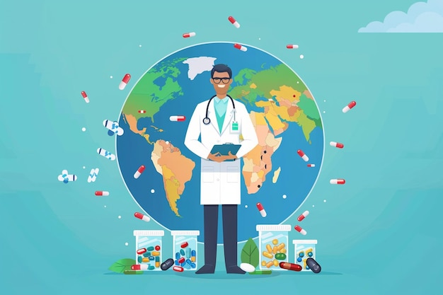 Describe the role of pharmacists in global health generative ai