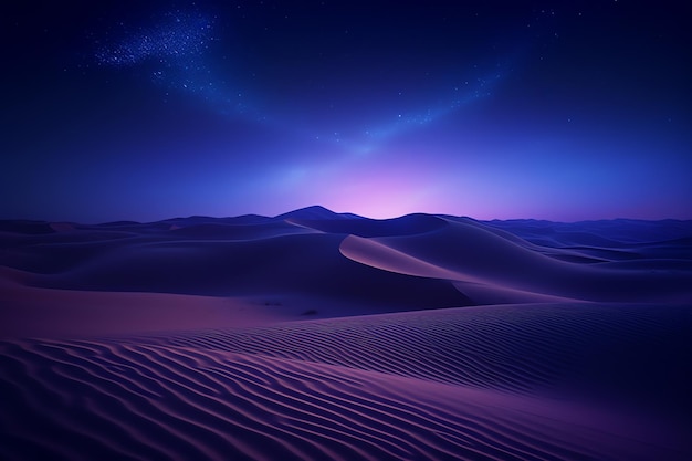 desert dream AI generated image