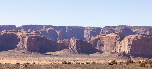 Desert rocky mountain american landscape