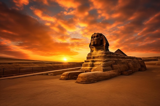 Desert Sphinx Statue