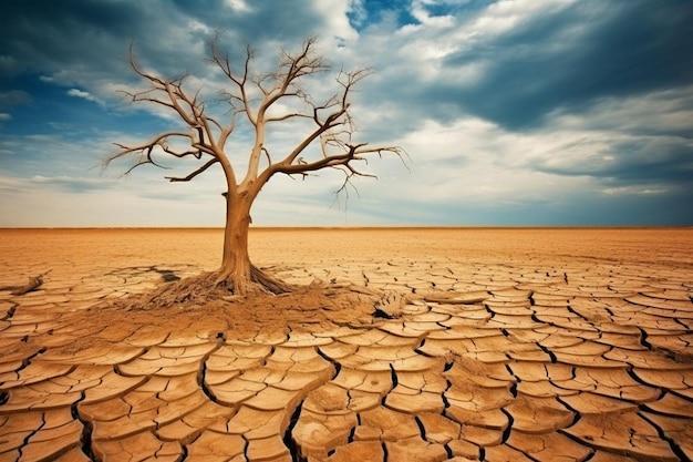 Desertification in Agricultural Lands Natural environmental global warming earth image