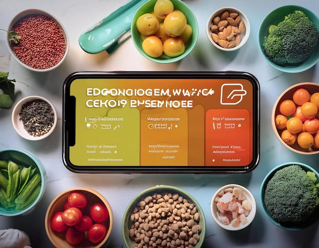 Photo design an aipowered app to reduce food waste in households