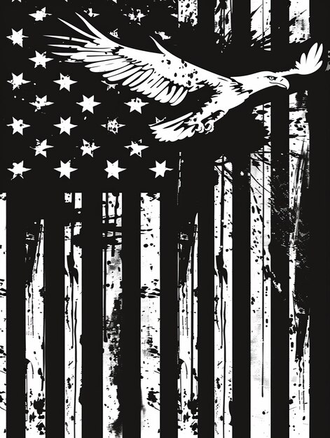 Photo design american flag symbol full print vector 2d backgound black eagle ar 34 style raw job id bd5240172a8645e9a1c58d1451483320