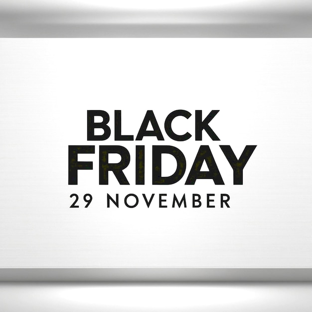 Photo design for black friday sale