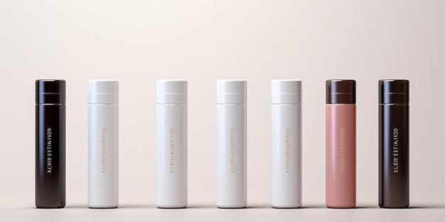 Design a blank rollon perfume mockup with customizable fragrance and design