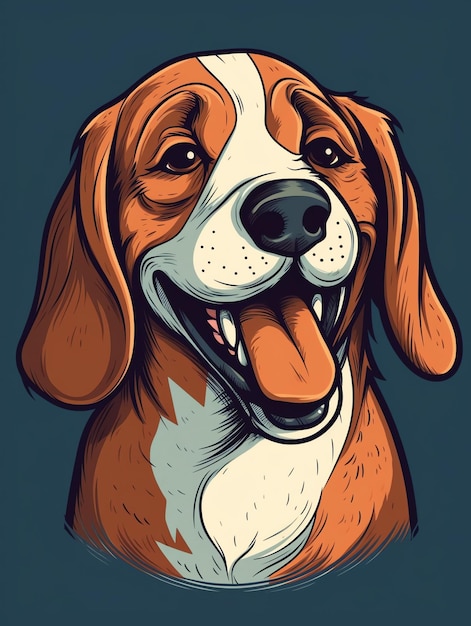 design a fun and unique look with our Beagle Tshirt and sticker designs Perfect for dog lovers