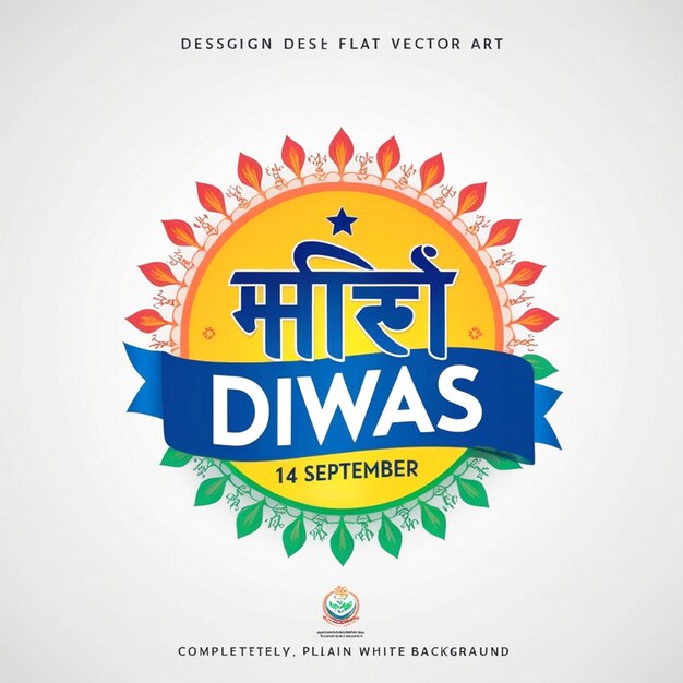 Photo design for hindi diwas