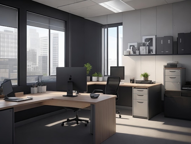 Design Hyperrealistic Office Generative AI