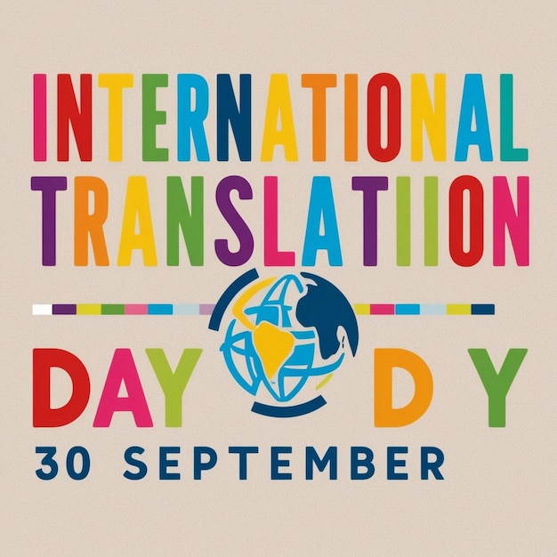 Photo design ideas for international translation day celebrations