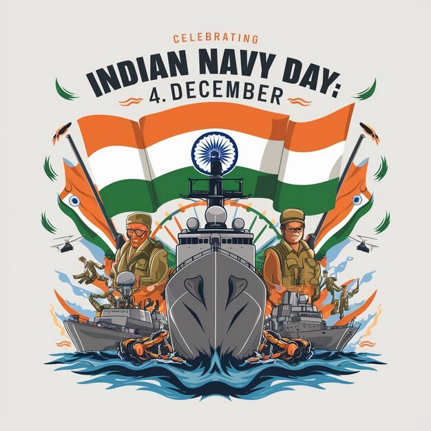 Design For Indian Navy Day