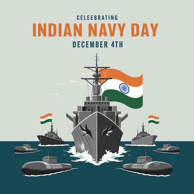 Design For Indian Navy Day