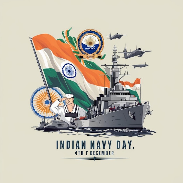 Design For Indian Navy Day