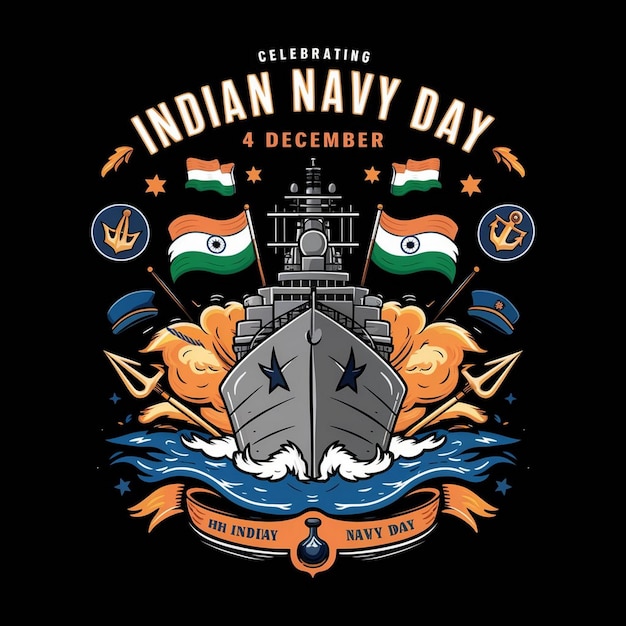 Design For Indian Navy Day